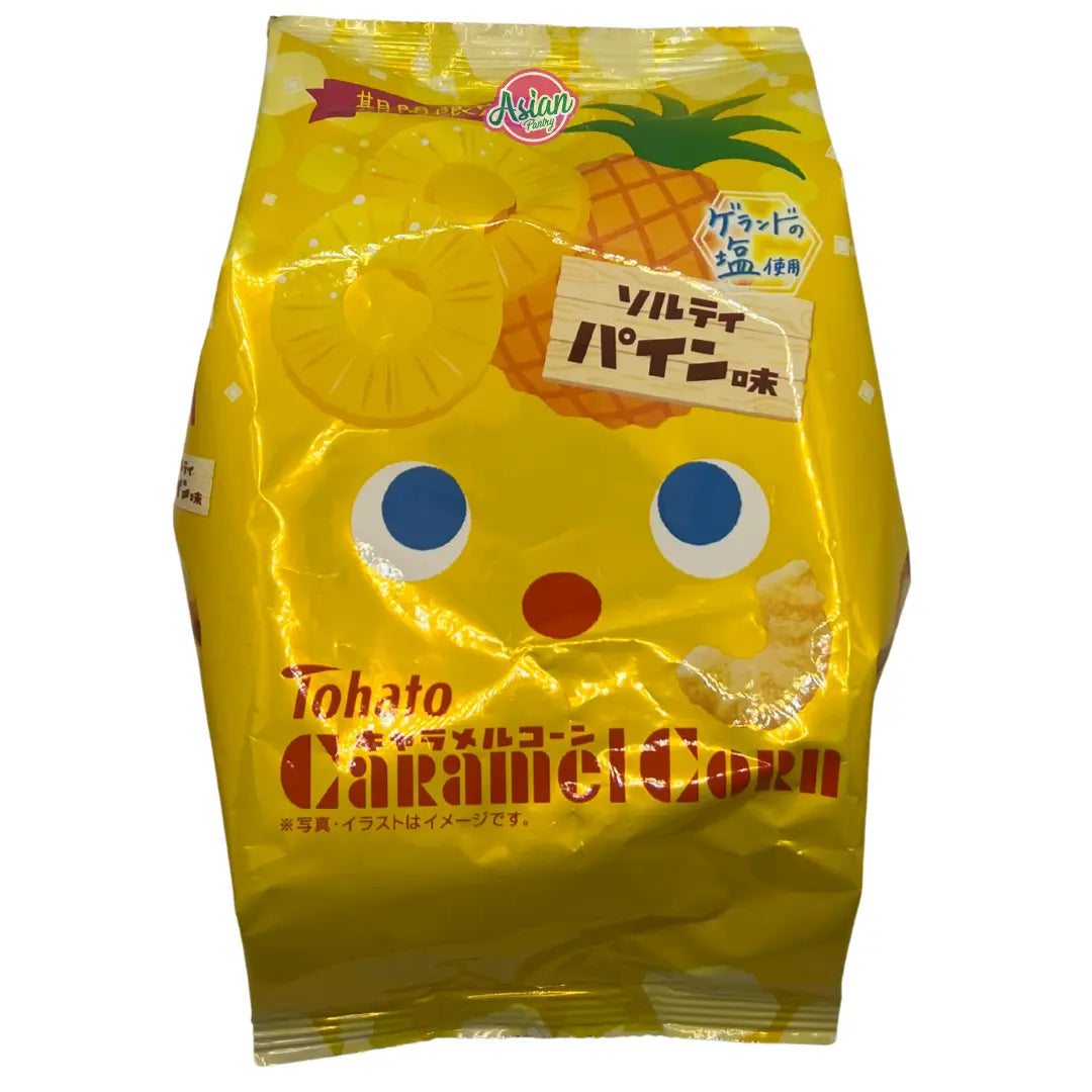 Tohato Caramel Corn Snack (Salty Pineapple) 62g