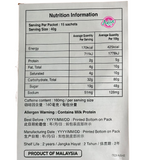 Aik Cheong Teh Tarik Combo 4 in 1 Milk Tea 15 sachets 480g