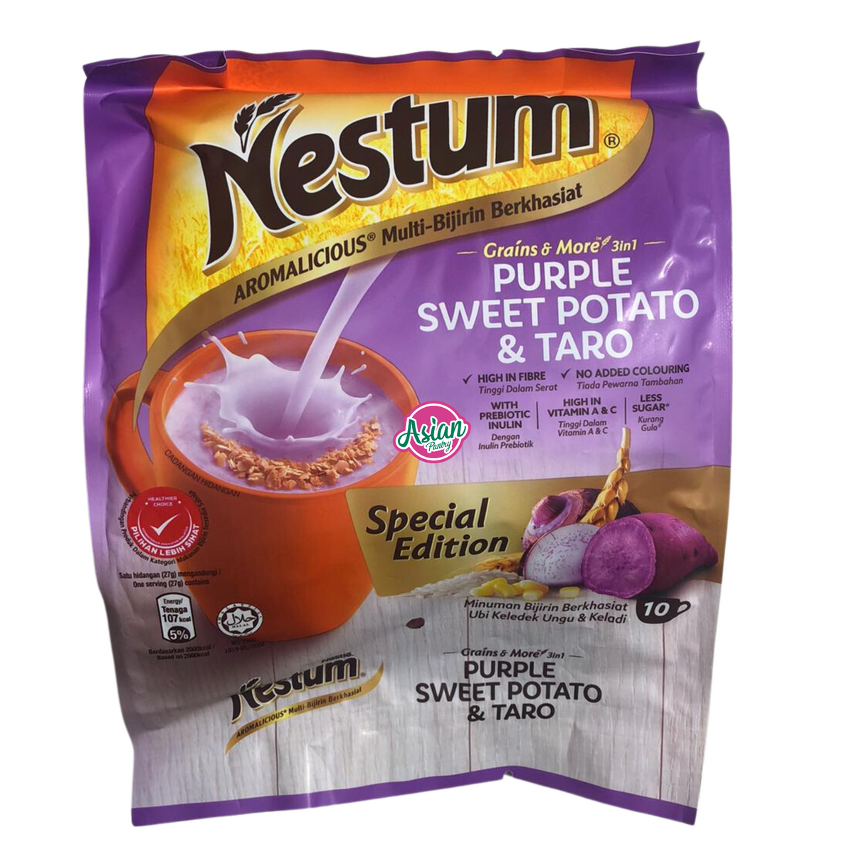 Nestle Nestum Ubi Ungu &amp; Taro 10P 270g