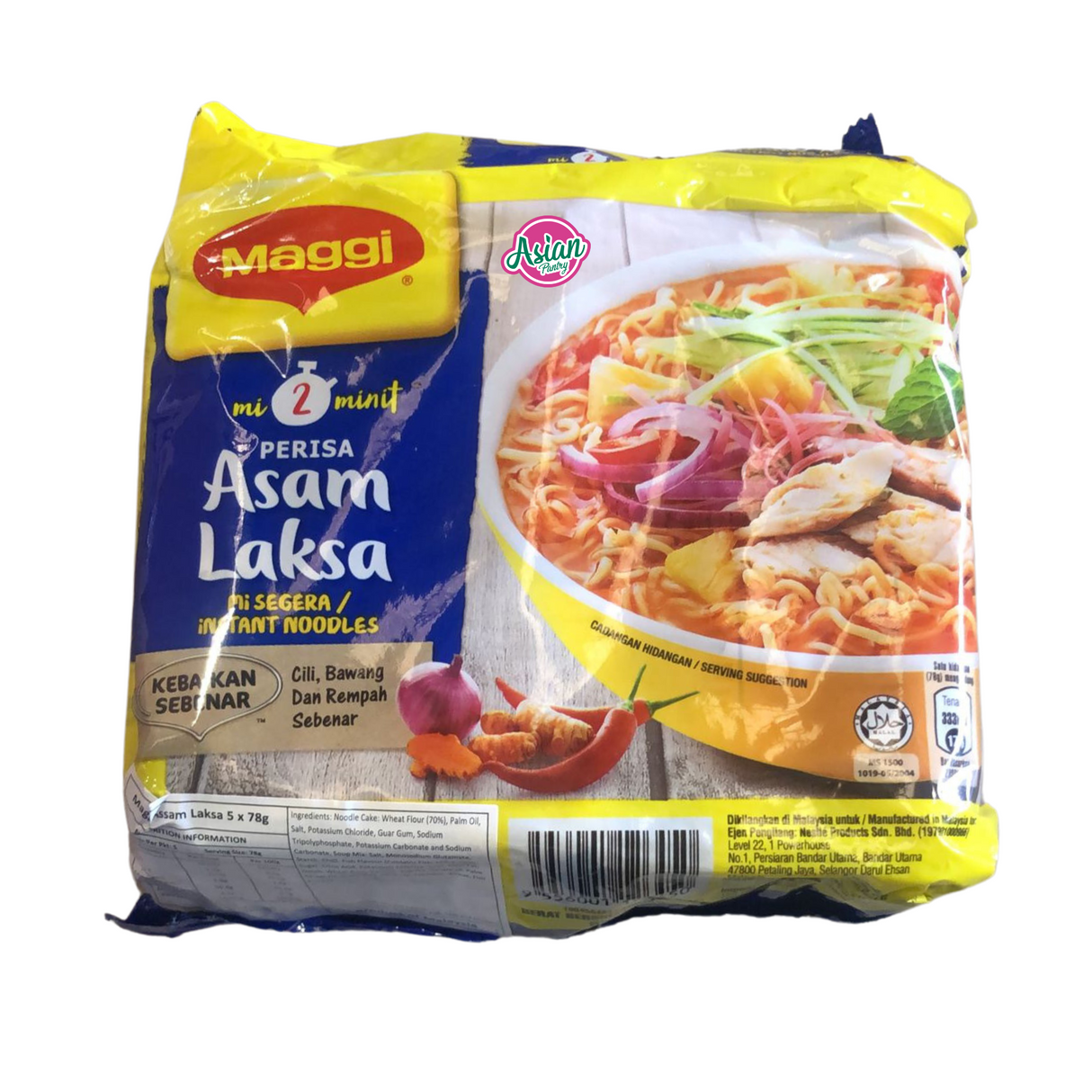 Maggi Mi Goreng 亚参叻沙 (5 包) 390g