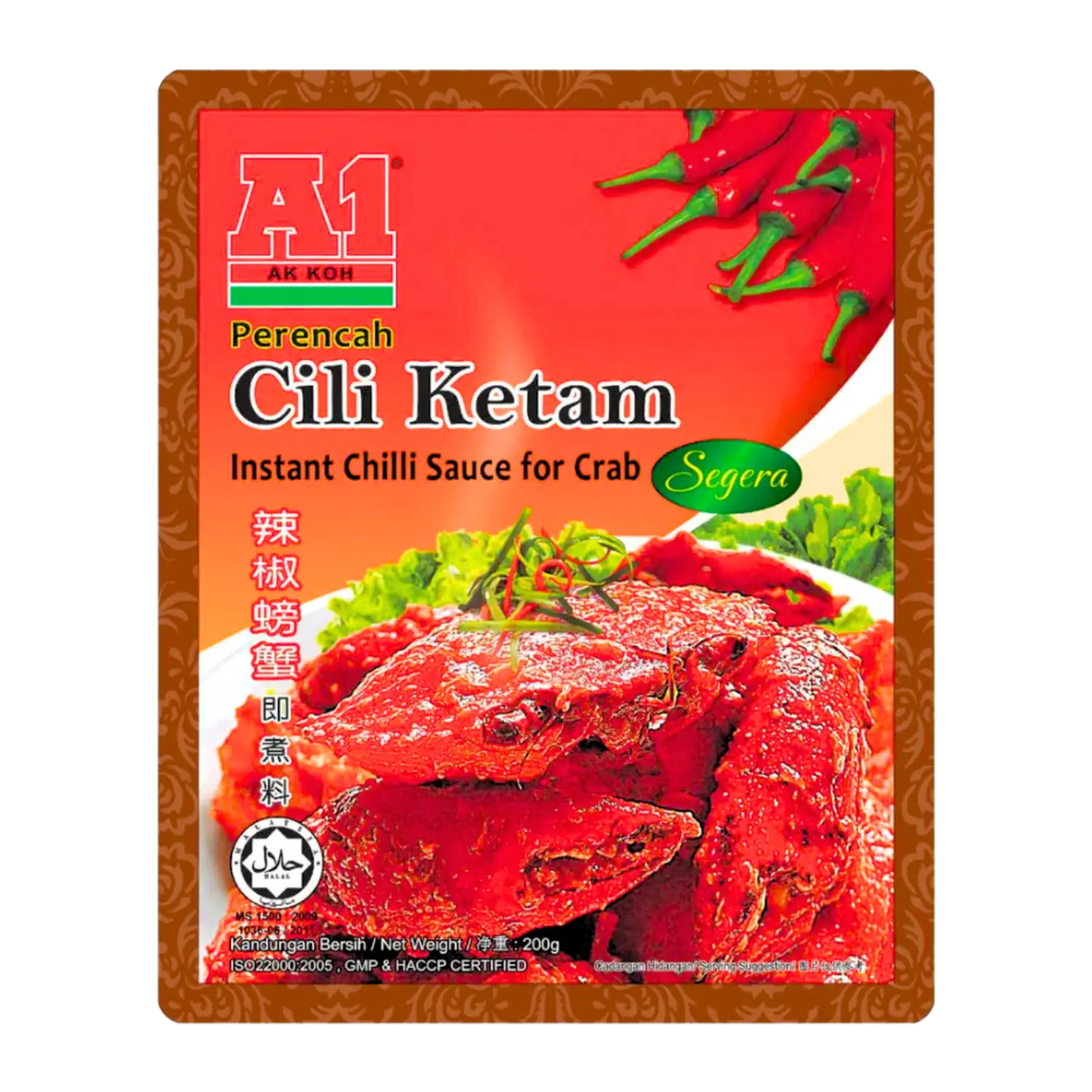 Action One Instant Chilli Sauce for Crab 200g