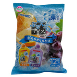 Orihiro Agar Jelly Ice Mandarin & Grape (Freeze and Eat) 12P 240g