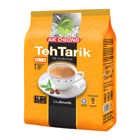 Aik Cheong Teh Tarik Combo 4 in 1 Milk Tea 15 sachets 480g