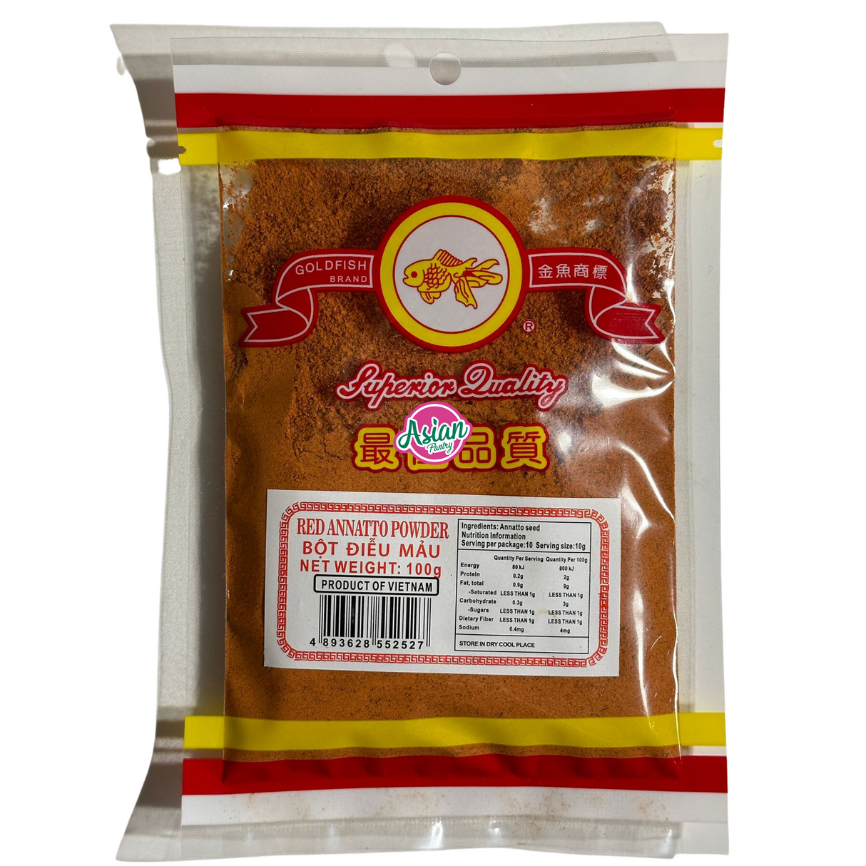 Goldfish Brand Red Annatto Powder  100g