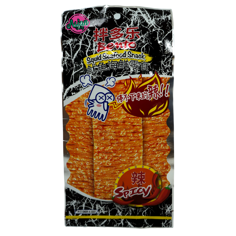 Bento 鱿鱼海鲜零食 ANGRY SPICY 20g