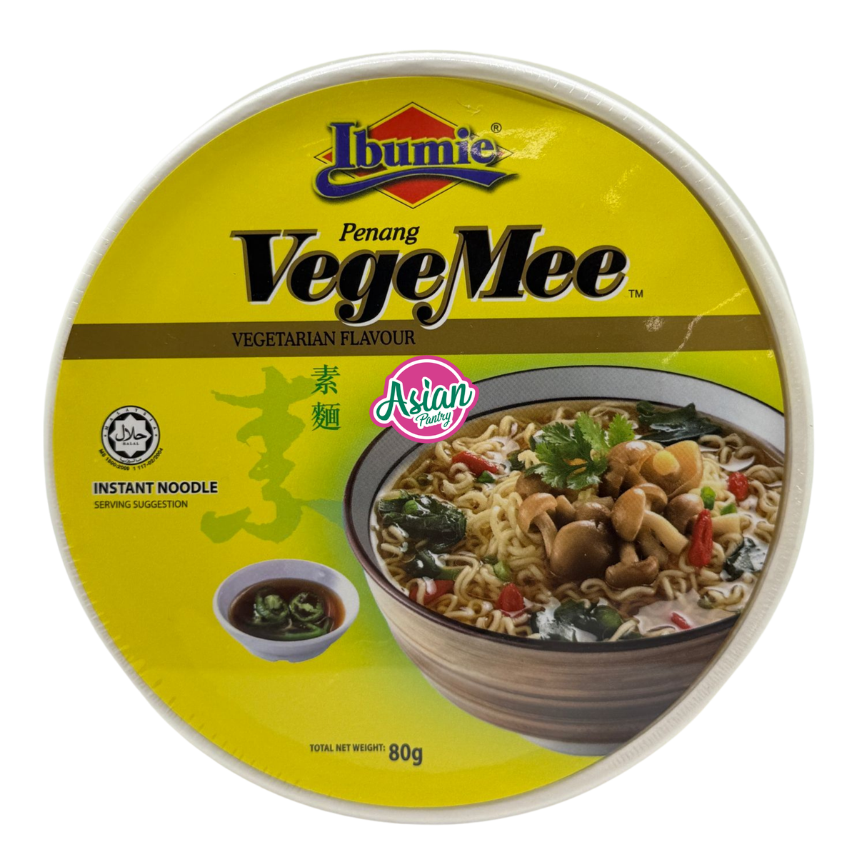 Ibumie Bowl Penang VegeMee 80g