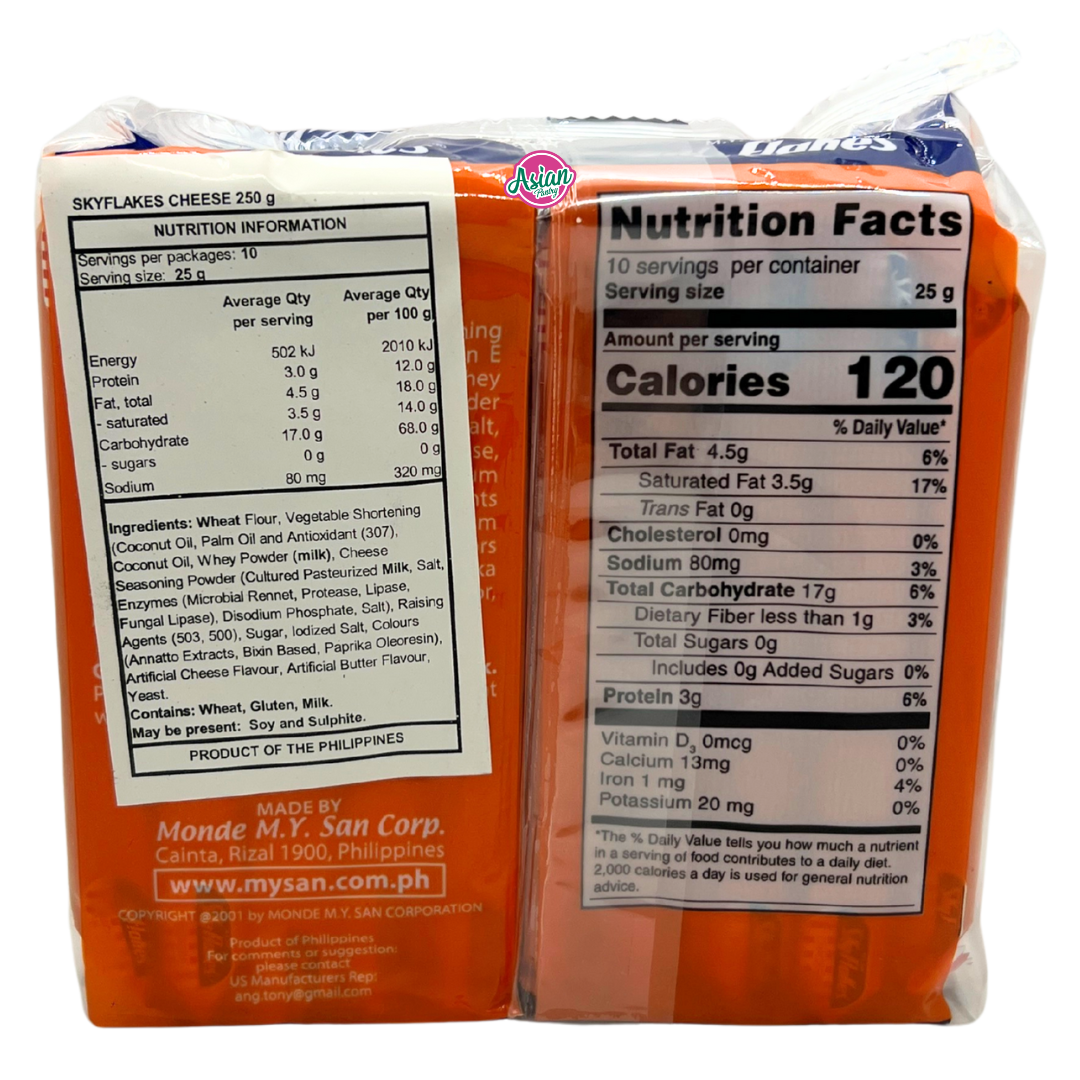 MY San Skyflakes Cheese 250g