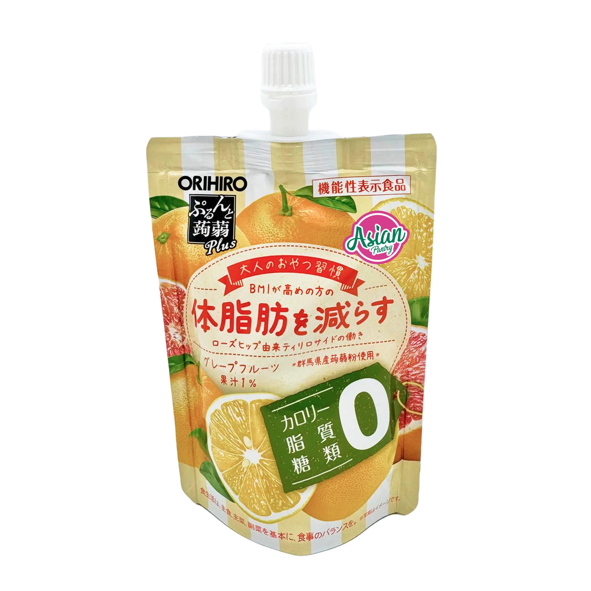 Orihiro Konjac Jelly Plus Grapefruit (Reduced Body Fat) 130g