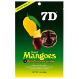7D Dried Mangoes with Dark Chocolate Enrobed  80g