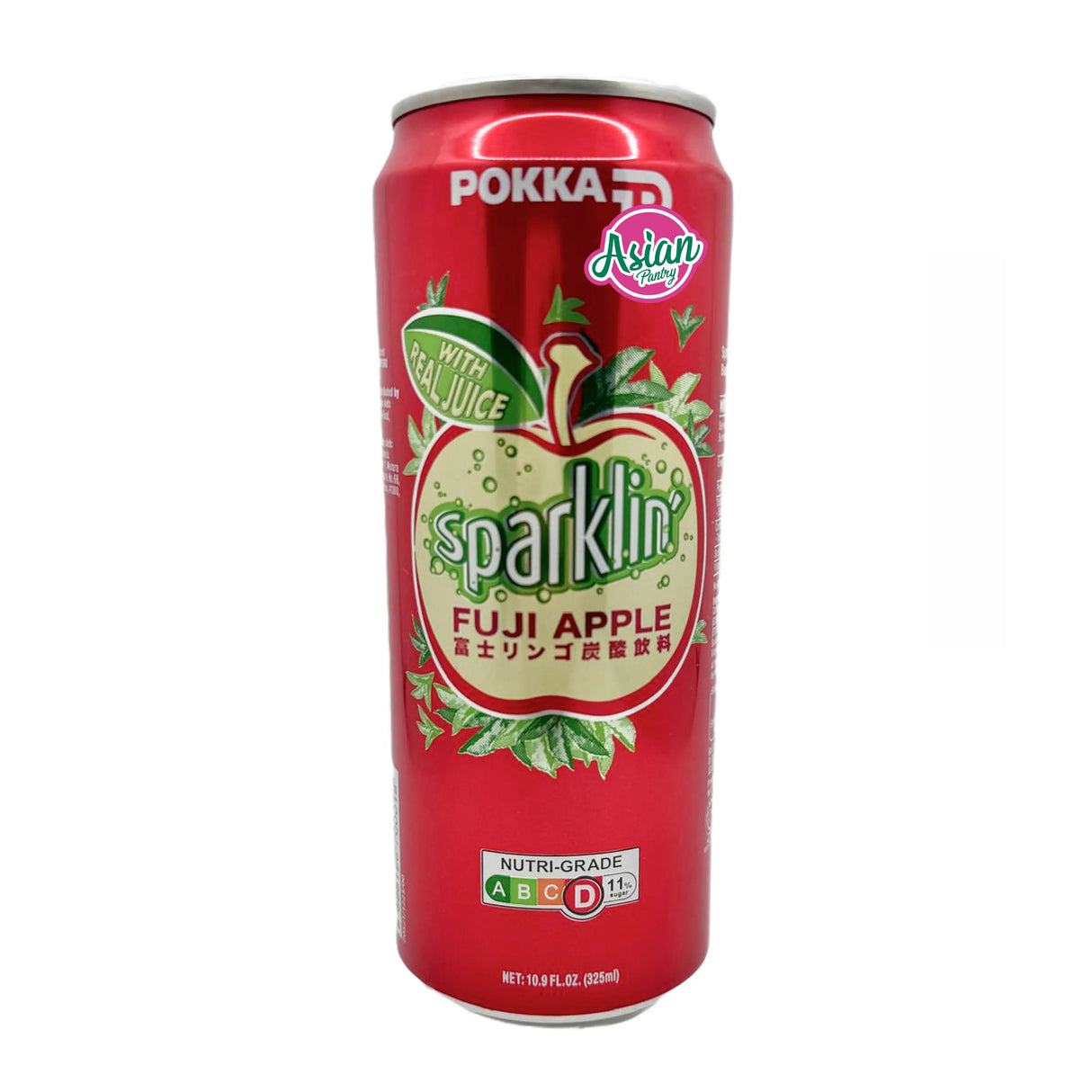 Pokka Sparkling Fuji Apple 325ml