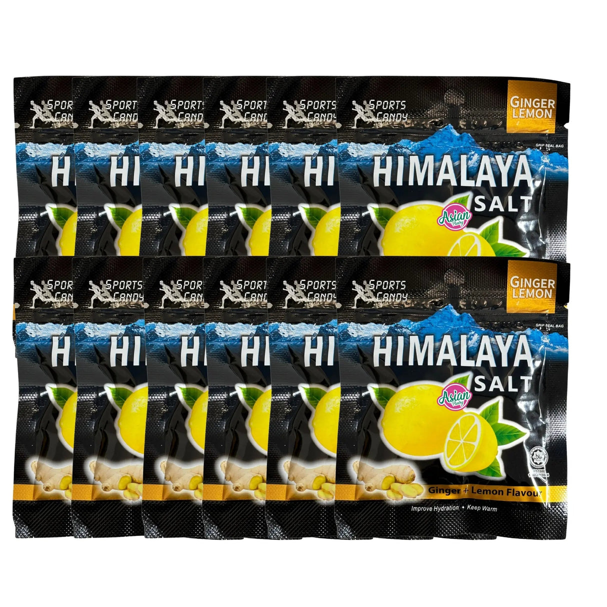 Big Foot Himalaya 盐姜柠檬味糖果 15g