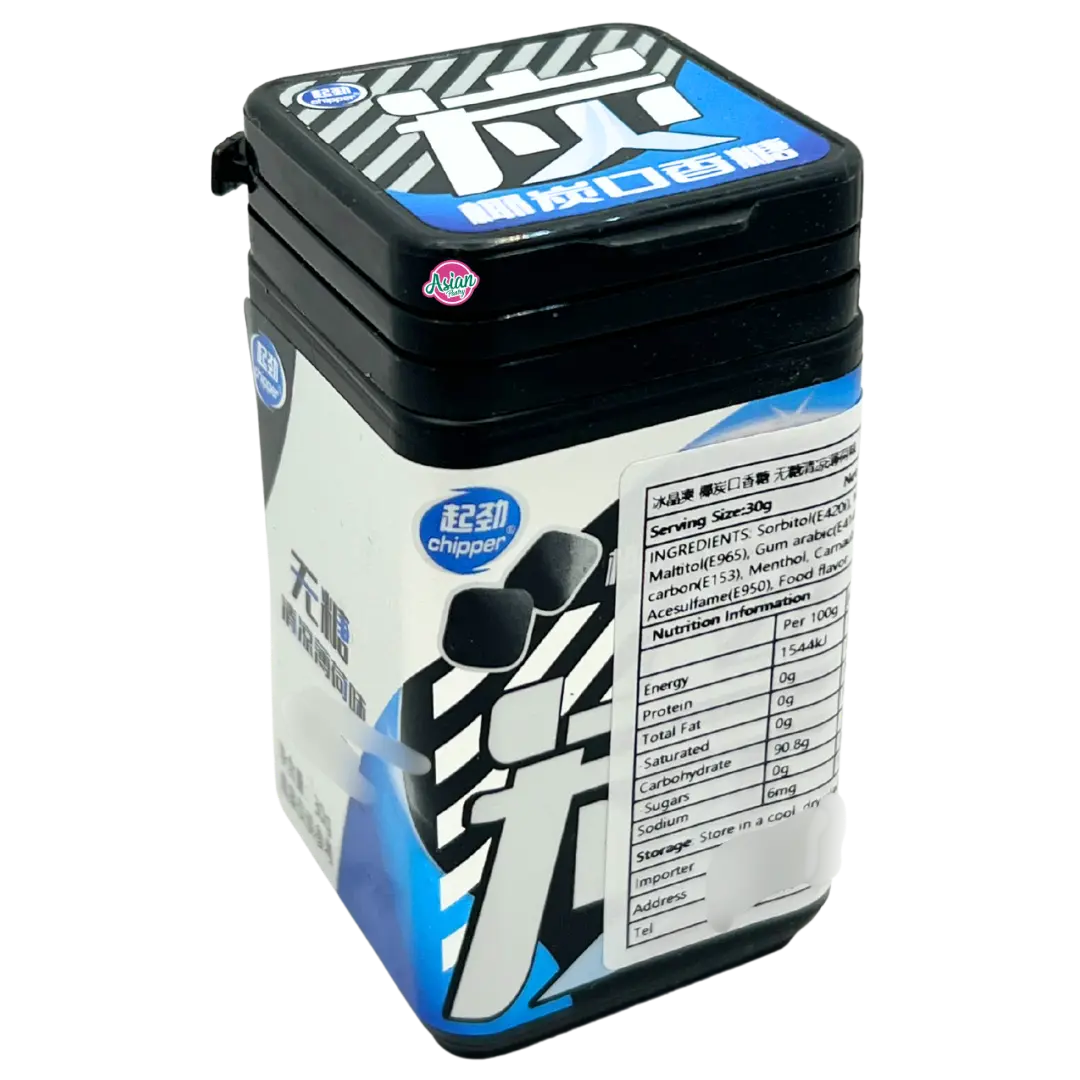 Ice Crystal Coconut Shell Charcoal Gum (Mint Flavour) 30g