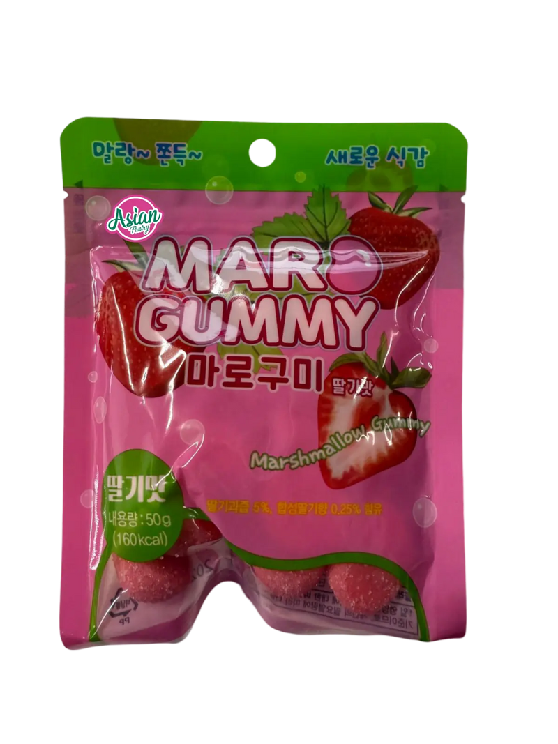 Kidstar Maro Gummy Strawberry Flavour 50g