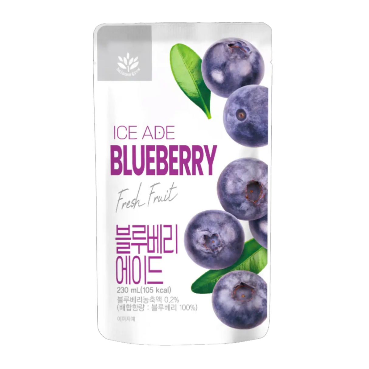Balance Grow Ice Ade Blueberry Flavour 230ml