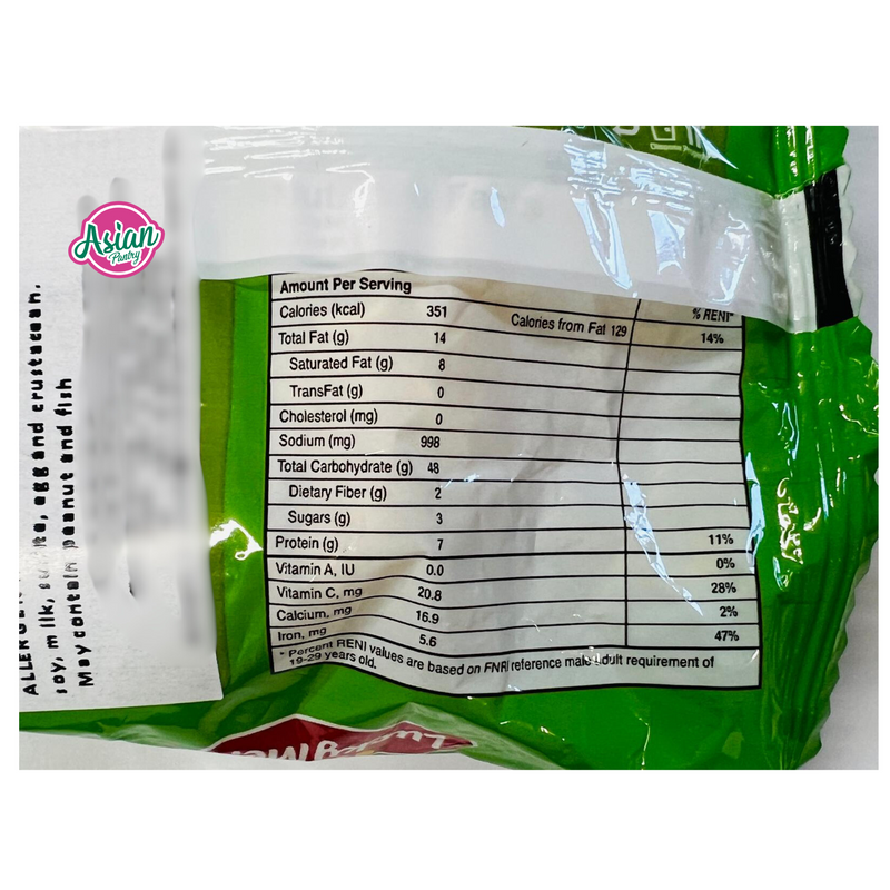 Lucky Me! Pancit Canton Kalamansi Instant Stir-Fried Noodle 60g