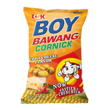 Boy Bawang Cornick Chili Cheese Flavor 80g