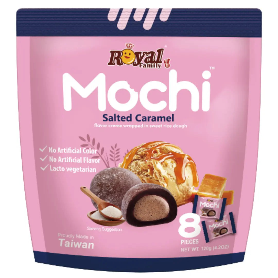 Royal Family Gluten Free Mochi Salted Caramel 120g