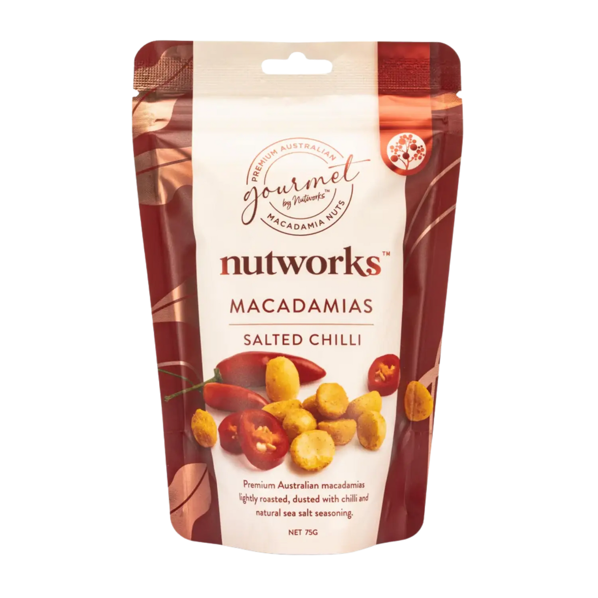 Nutworks 咸辣椒澳洲坚果 75g