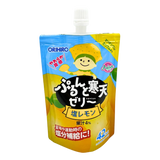 Orihiro Plump and Agar Jelly Standing Salted Lemon 130g