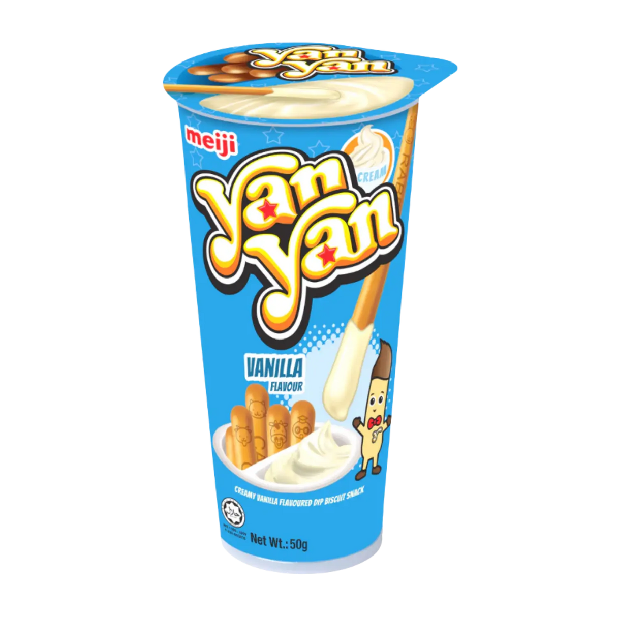 Meiji Yan Yan Vanilla Dip 50g