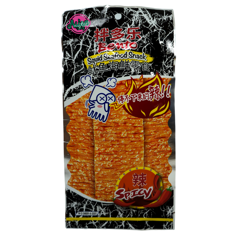 Bento Squid Seafood Snack ANGRY SPICY 20g