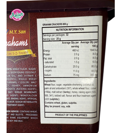 Mysan Graham Crackers 800g