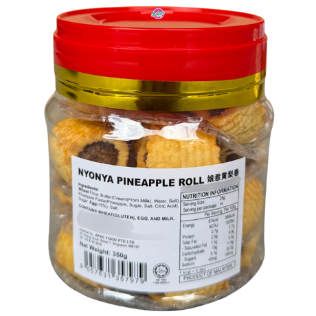 Delyco Nyonya Pineapple Roll 350g