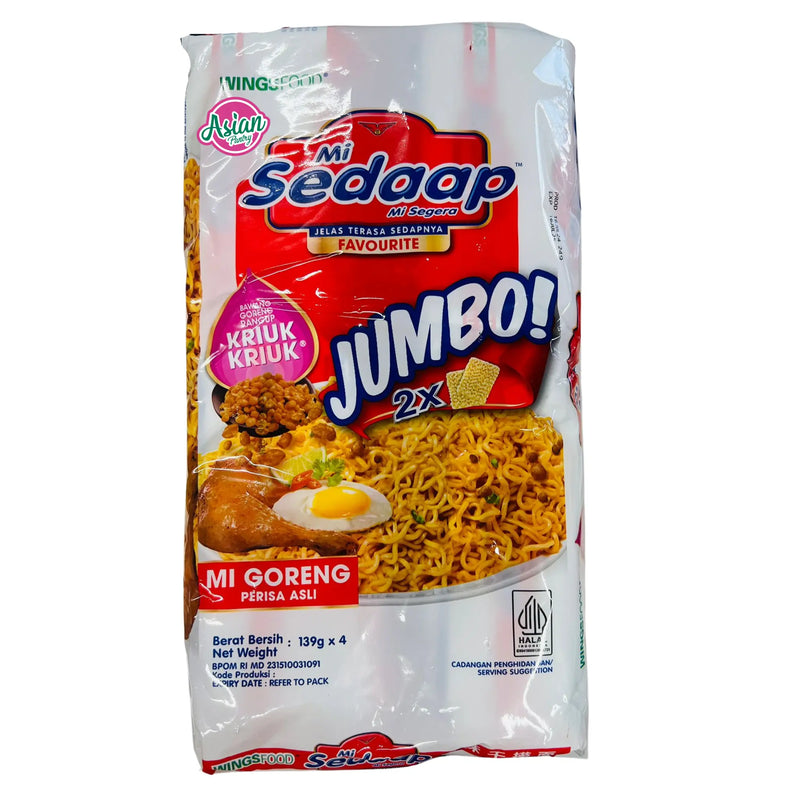 Mi Sedaap (JUMBO) Mee Goreng Noodles Original