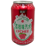 Lanzhe Lychee Flavoured Soda 320ml