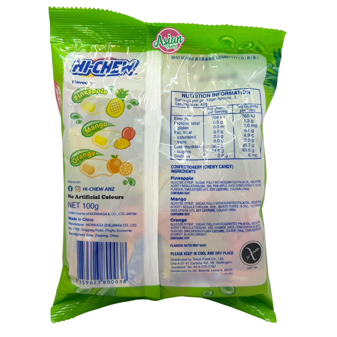 Morinaga Hi-Chew Tropical Mix (Bag) 100g
