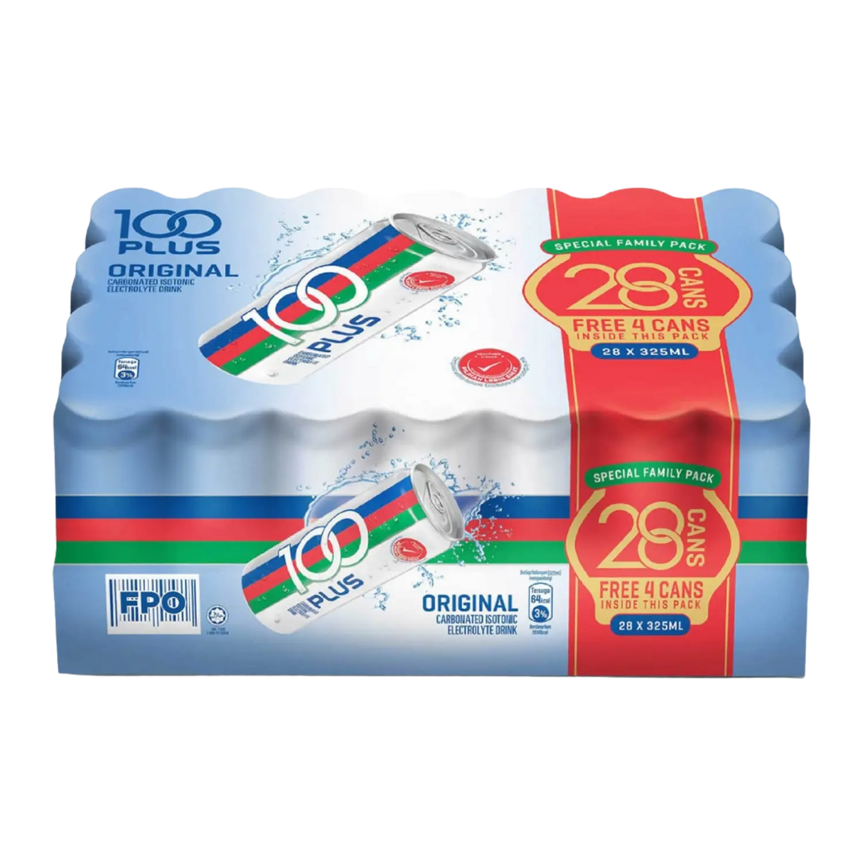 F&N 100 Plus Isotonic Drink 325ml