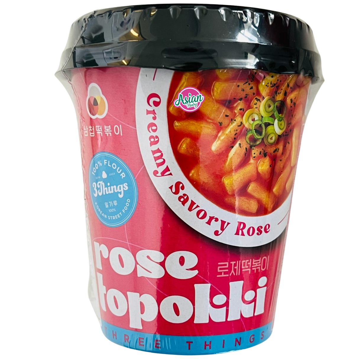 3Things Topokki Tteokbokki Creamy & Spicy 145g