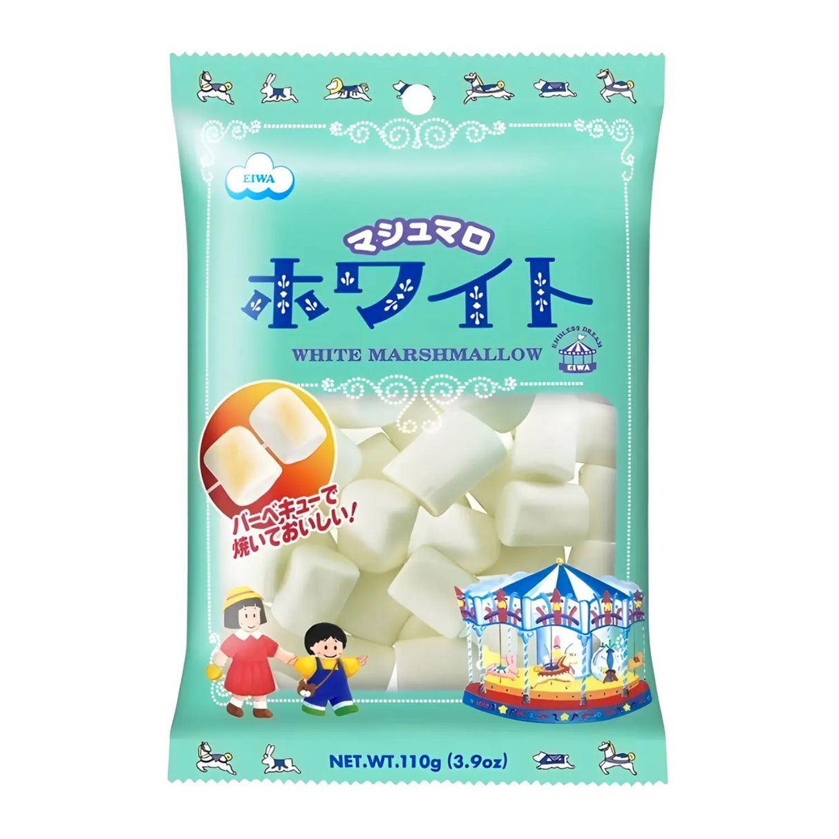 Eiwa 白色棉花糖 110g