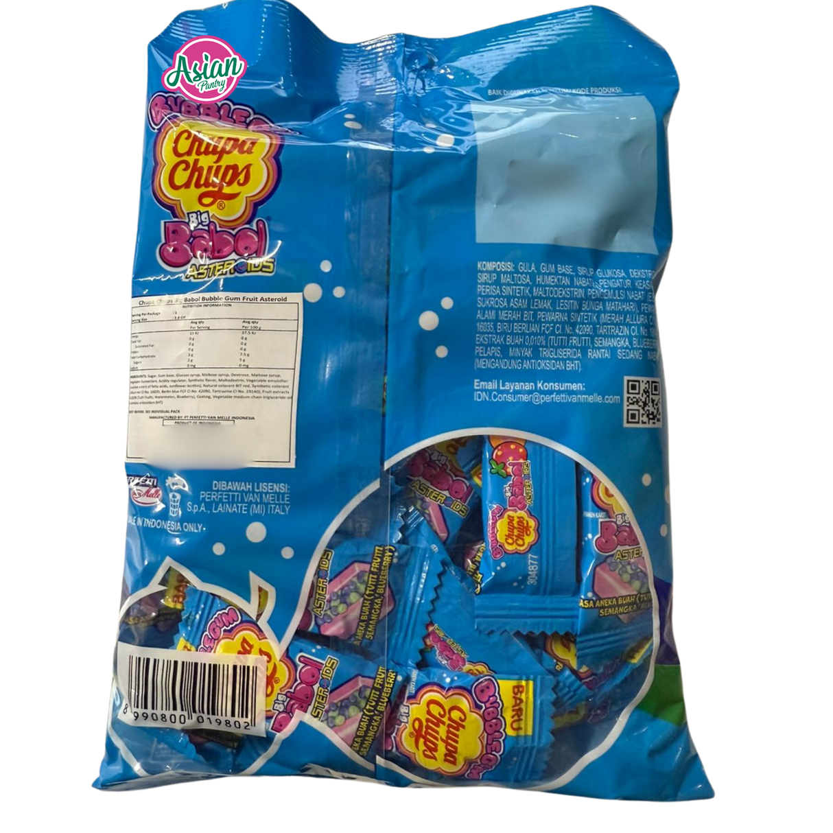 Chupa Chups Big Babol Bubble Gum Fruit Asteroid 152g