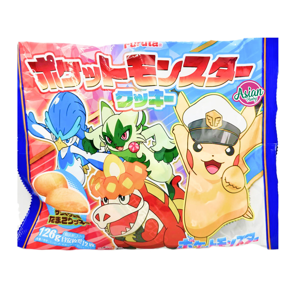 Furuta Pokemon Cookie 126g