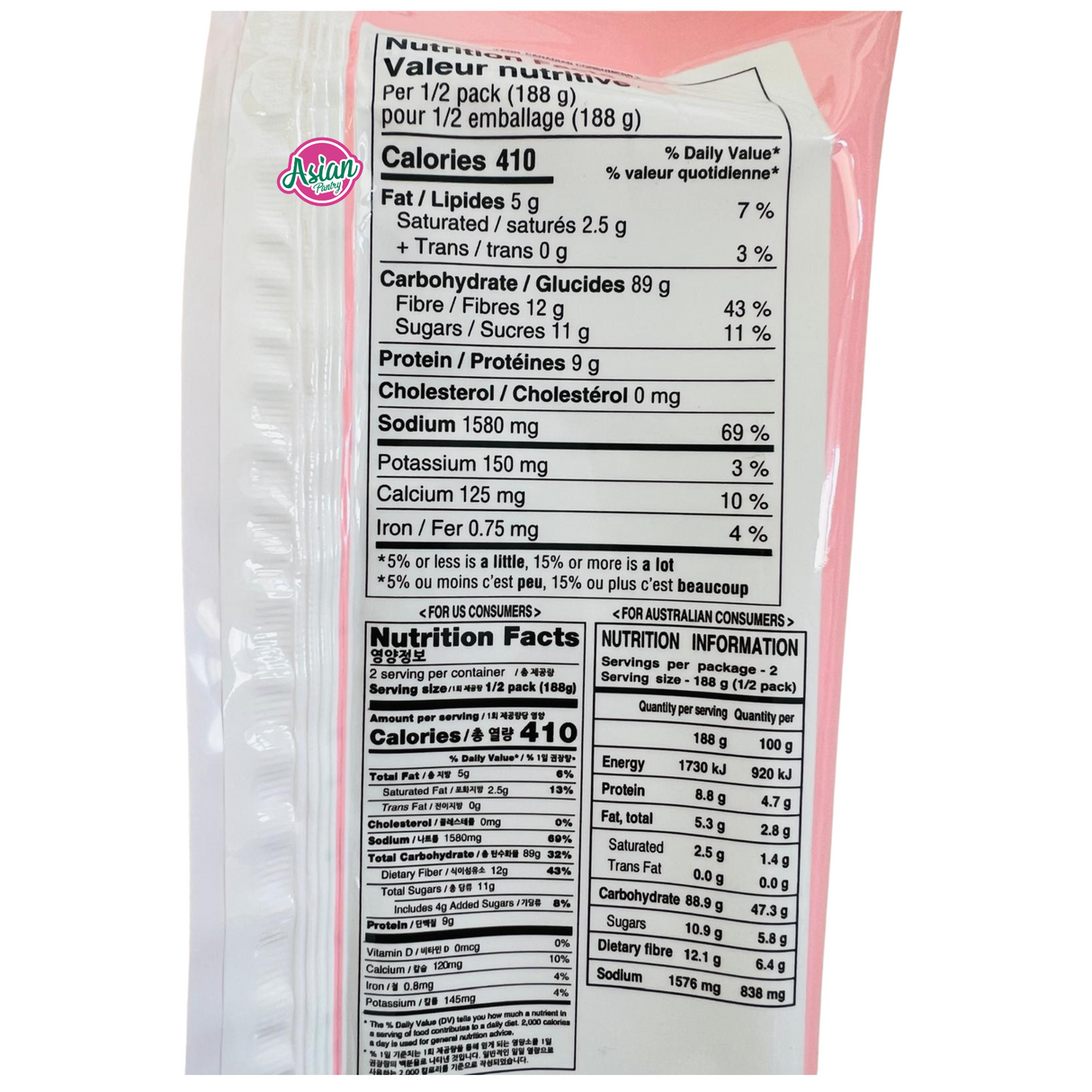 Wang Korea Extreme Spicy Carbonara Topokki 376g