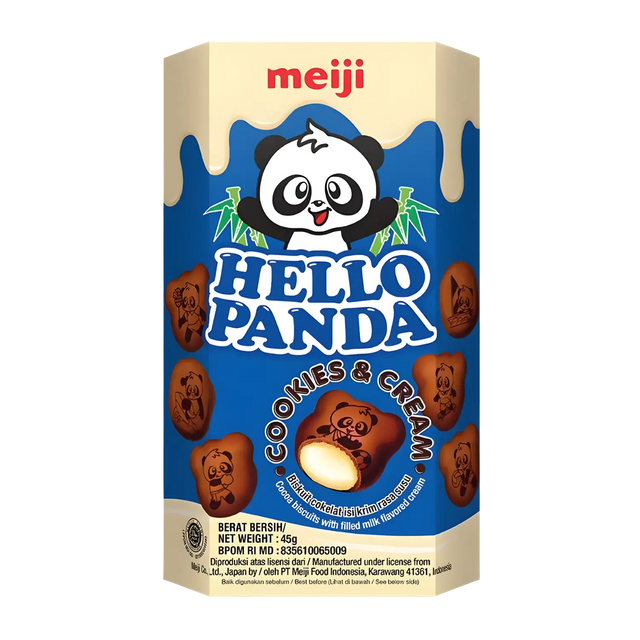Meiji Hello Panda Cookies & Cream Flavour 42g