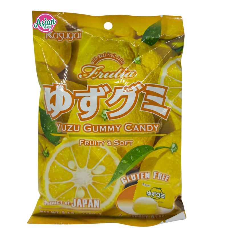 Kasugai Gummy Candy Yuzu 102g