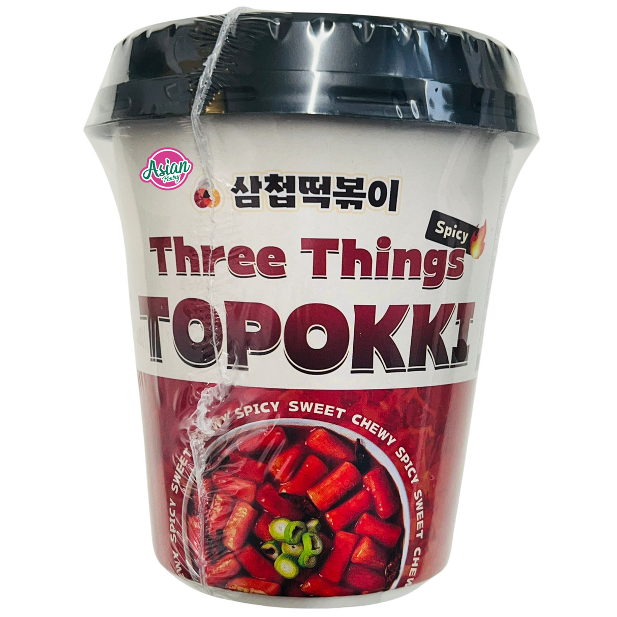 3Things Topokki Tteokbokki Hot & Spicy 139g