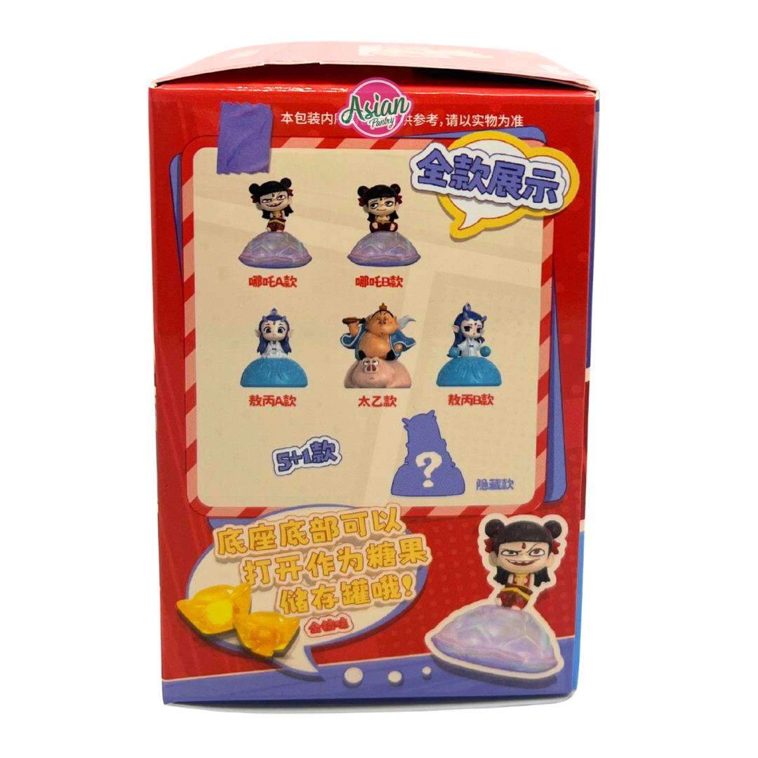 Amos 4D Gold Inggot Gummy Candy (Kumquat Flavour) with Blindbox Toy 54g