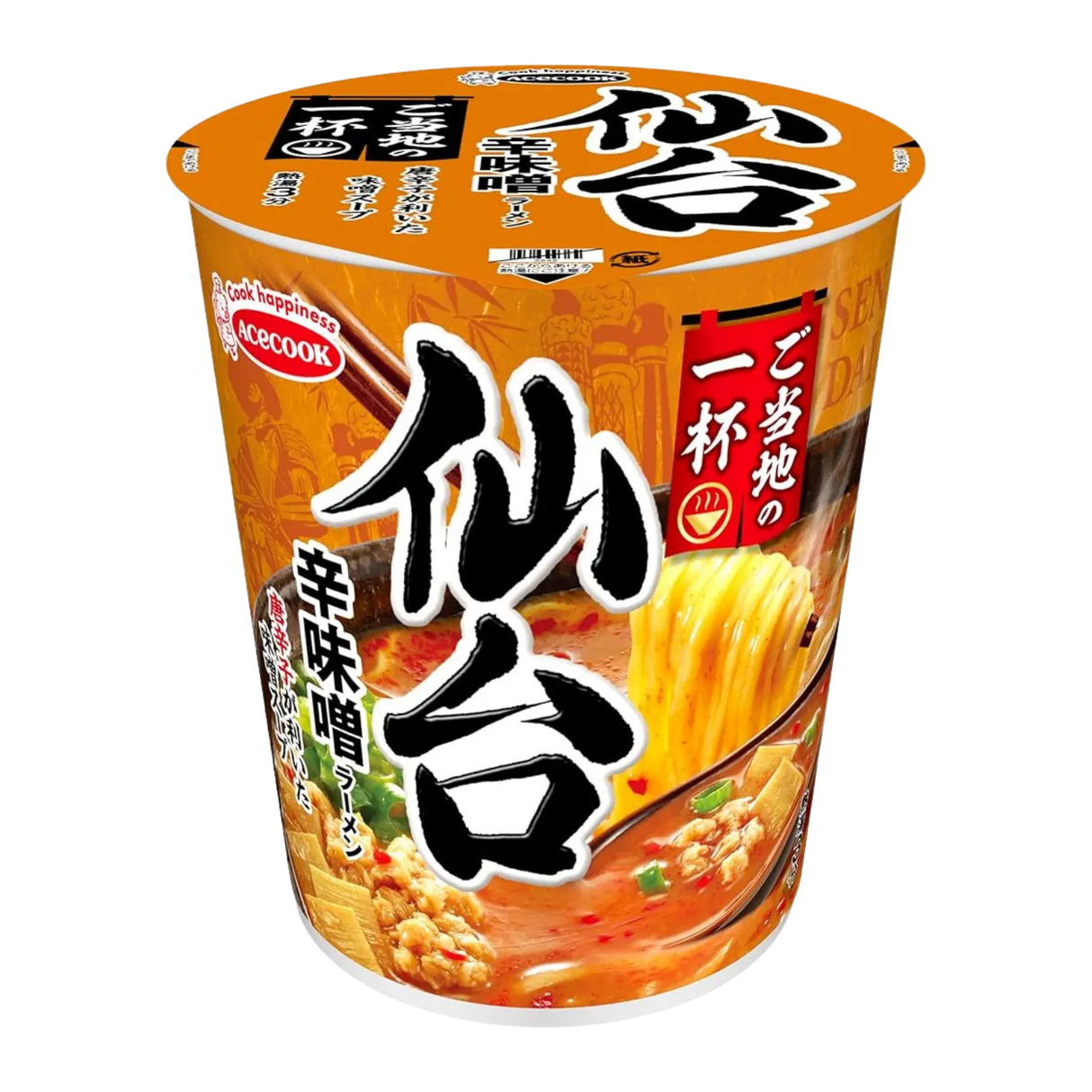 Acecook Local Cup Sendai Spicy Miso Ramen 62g