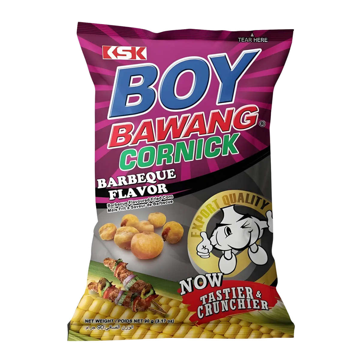 Boy Bawang Cornick BBQ Flavour 90g