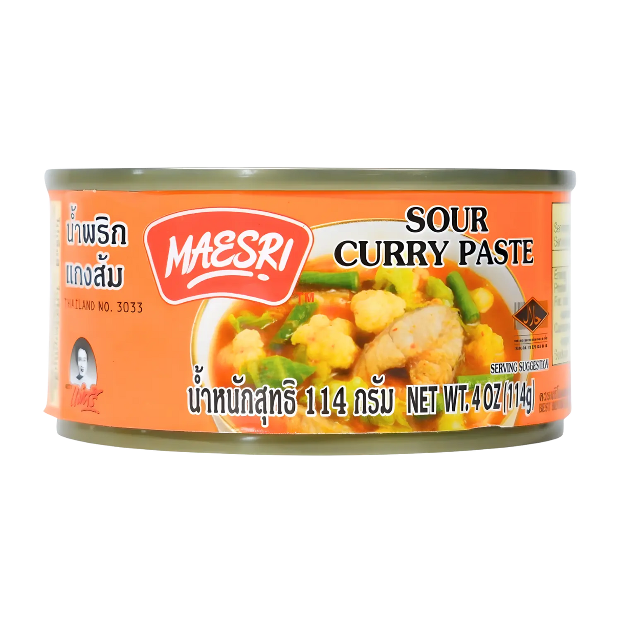 Maesri Sour Curry Paste 114g