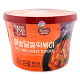 Dongwon Rice Cake (Spicy & Sweet Tteokbokki-Cup) 120g