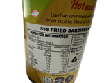 555 Fried Sardines Hot & Spicy 155g
