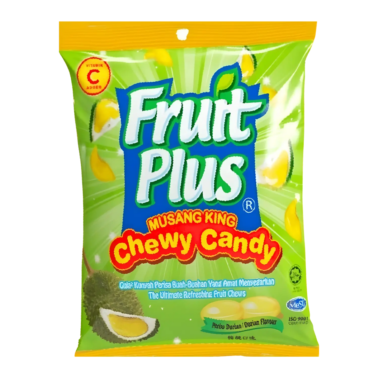 Fruit Plus Chewy Candy Durian Flavour 120g