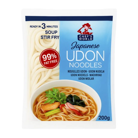 Chef's World Udon Noodles 200g