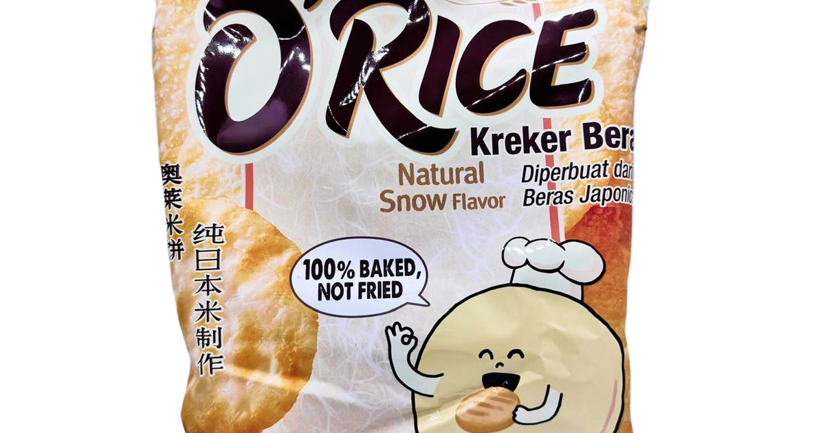 Tomorion O'Rice Cracker Natural Snow Flavour 129.6g – Asian Pantry