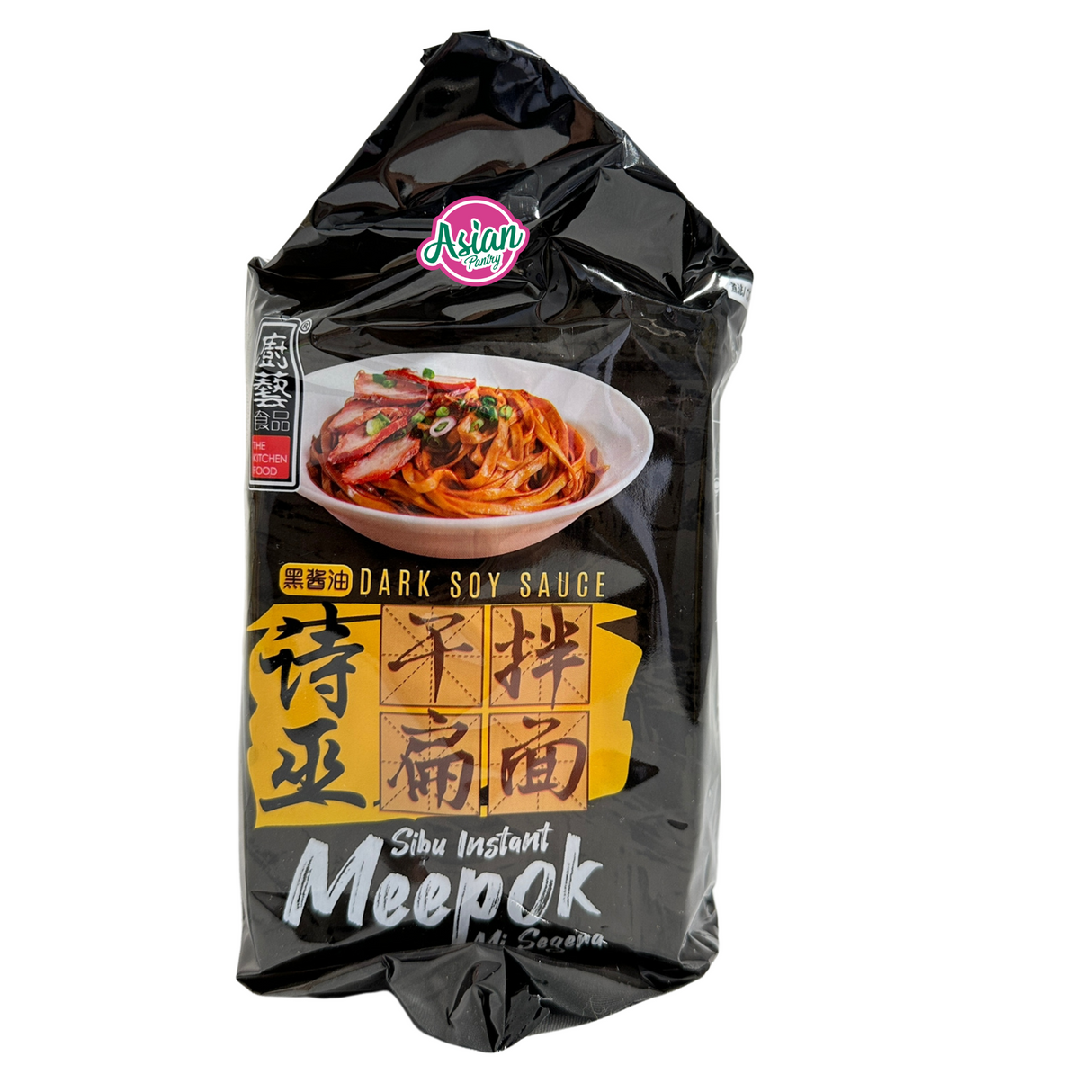 The Kitchen Food Sibu Instant Meepok Dark Soya (5 pek) 440g