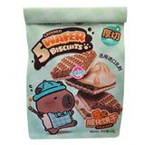 Sakuragi Ryouhinn Five-Layered Thick Slice Wafer Biscuits Milk Ice Cream Flavour 110g